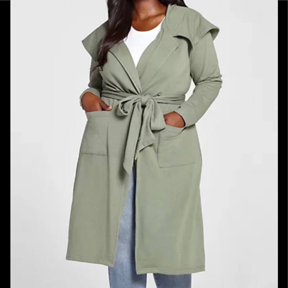 FASHION TO FIGURE French Terry Jacket - Size 12 (FTF Size 0)